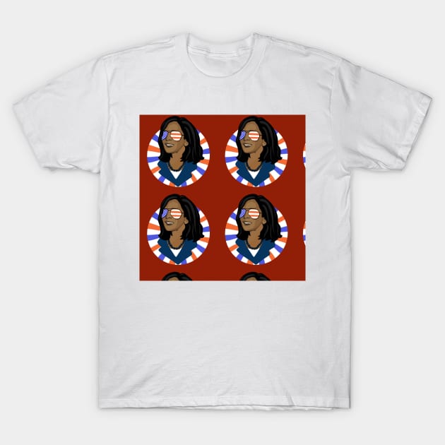 Vice President Kamala Harris T-Shirt by Sandra Hutter Designs